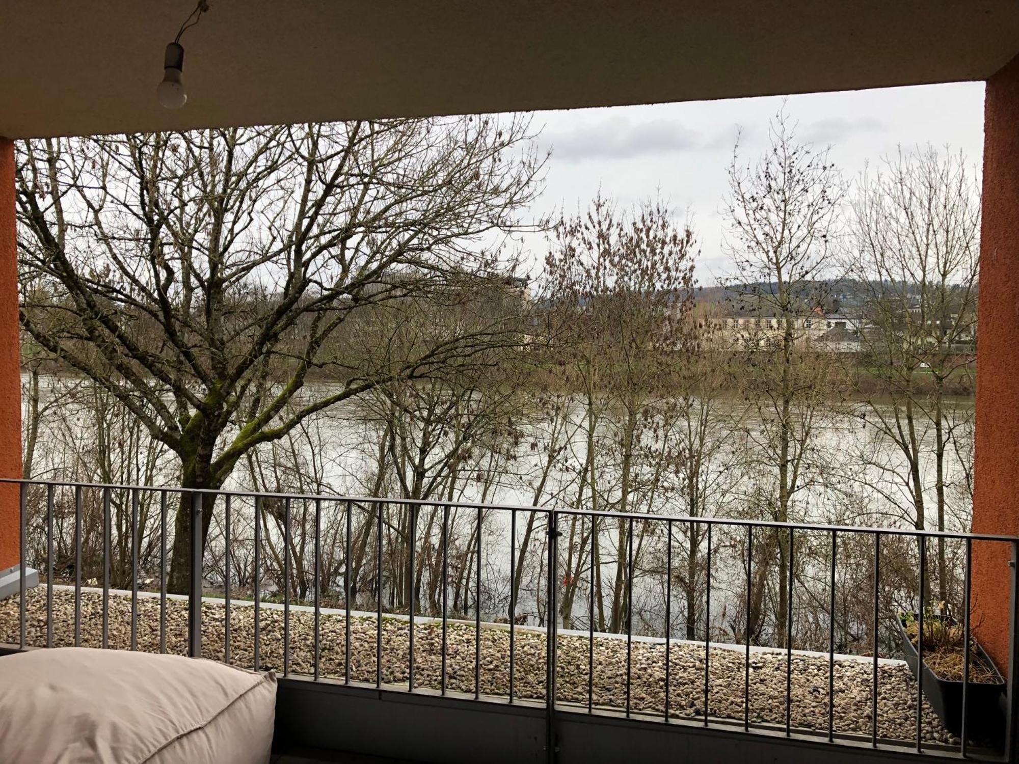 Schickes Apartment Mit Moselblick Trèves Extérieur photo